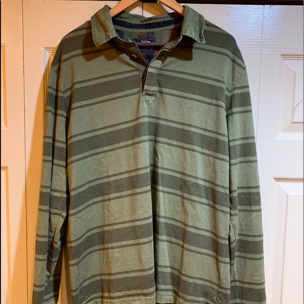 The North Face Long Sleeve Rugby Polo